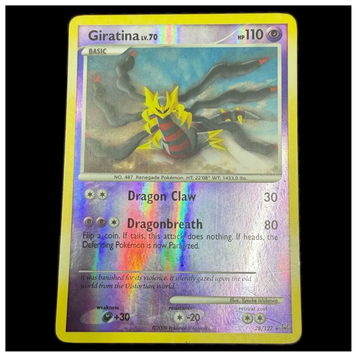 Pokemon Giratina Reverse Holo — Platinum 28/127 (Pokemon Kaarten) — Einzelkarte