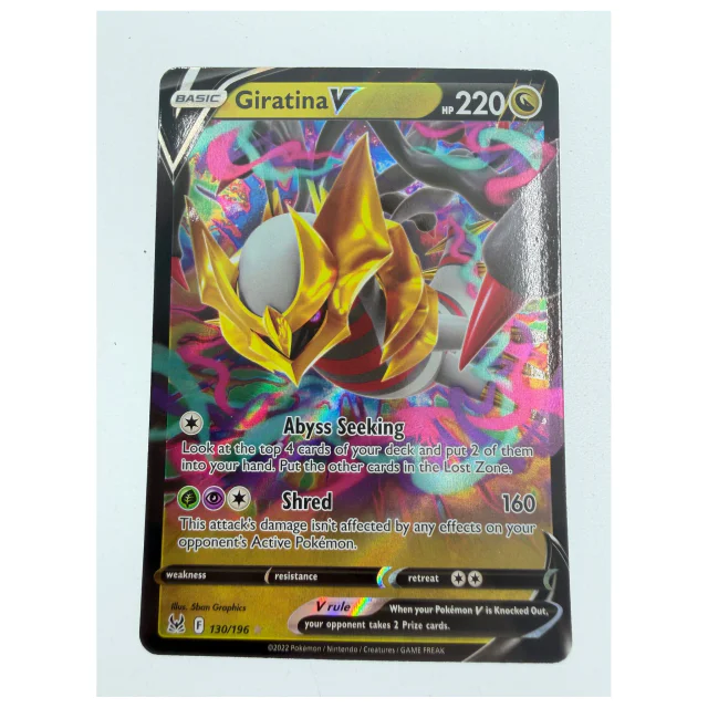 Pokemon Giratina V — Lost Origin 130/196 — Pokemon Kaarten