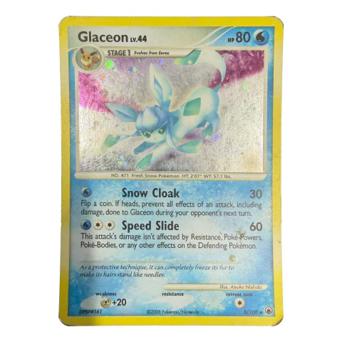 Pokemon Glaceon Holo — Majestic Dawn 5/100 — Pokémon-Karten