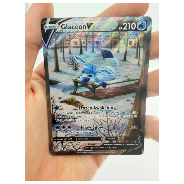 Pokemon Glaceon V — Evolving Skies 175/203 — Pokemon Kaarten
