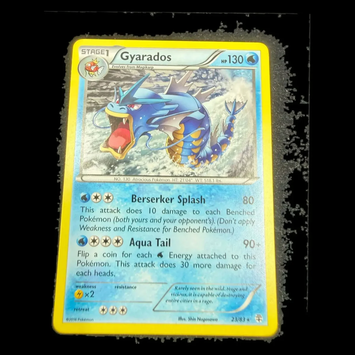 Pokemon Gyarados — Generations 23/83 Pokemon Kaarten Voorkant — Losse kaart
