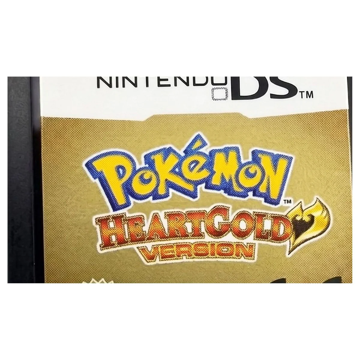 Pokemon HeartGold Nintendo DS Detail — Losse cartridge