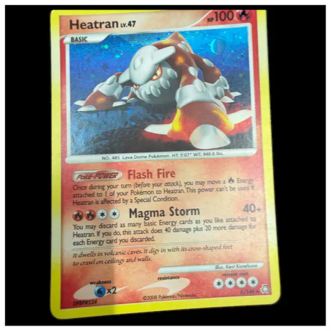 Pokemon Heatran Holo — Legends Awakened 6/146 — Pokémon-Karten
