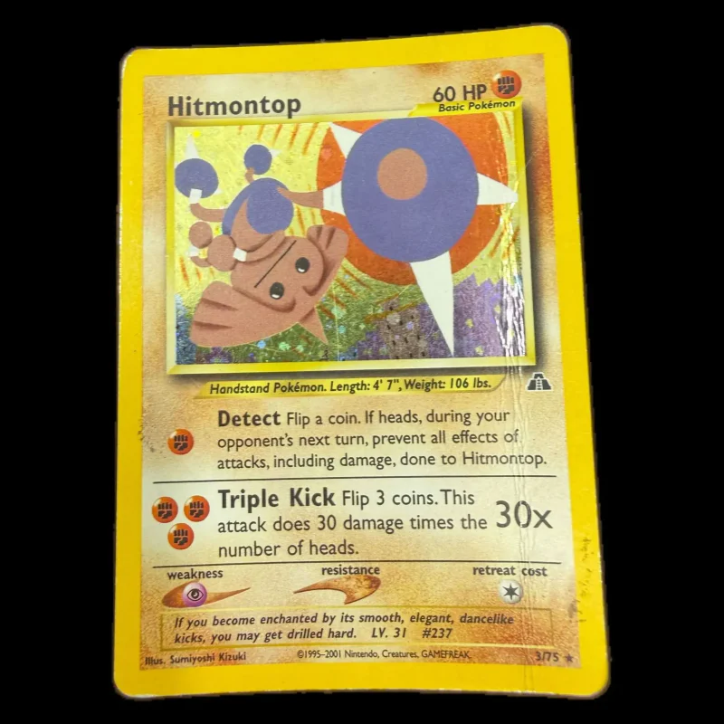 Pokemon Hitmontop Holo — Neo Discovery 3/75 (Pokemon Kaarten) Losse kaart — origineel kopen bij Gameshop Enter