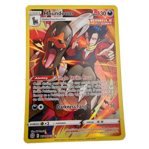 Pokemon Houndoom — Brilliant Stars Trainer Gallery TG10/TG30 — Pokémon kortelės