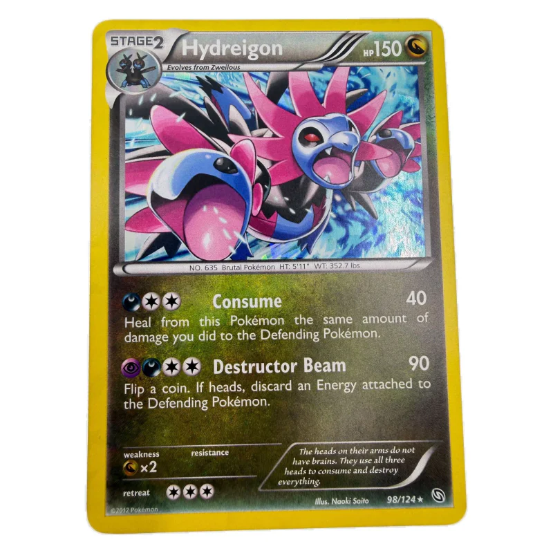 Pokemon Hydreigon Holo — Dragons Exalted 98/124 (Pokemon Kaarten) Losse kaart — origineel kopen bij Gameshop Enter