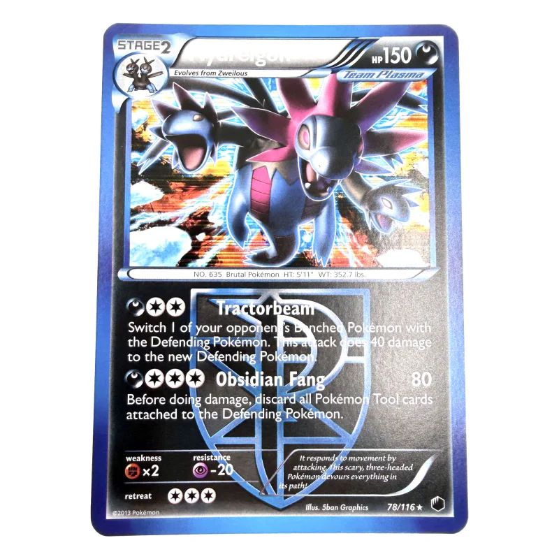 Pokemon Hydreigon Holo (Team Plasma) — Plasma Freeze 78/116 (Pokemon Kaarten) Losse kaart — origineel kopen bij Gameshop Enter