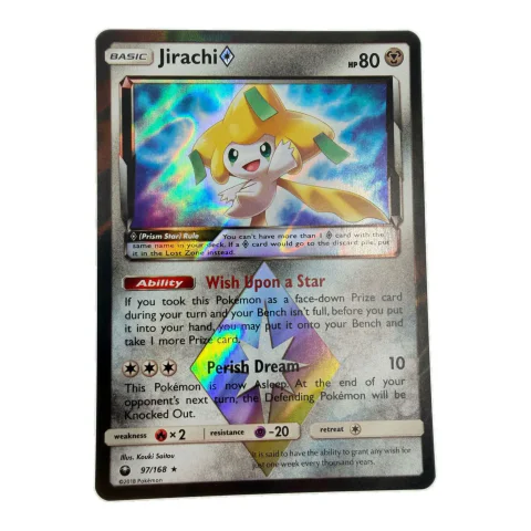 Pokemon Jirachi Prism Star — Celestial Storm 97/168 (Pokemon Kaarten) — Losse kaart — origineel tweedehands kopen bij Gameshop Enter