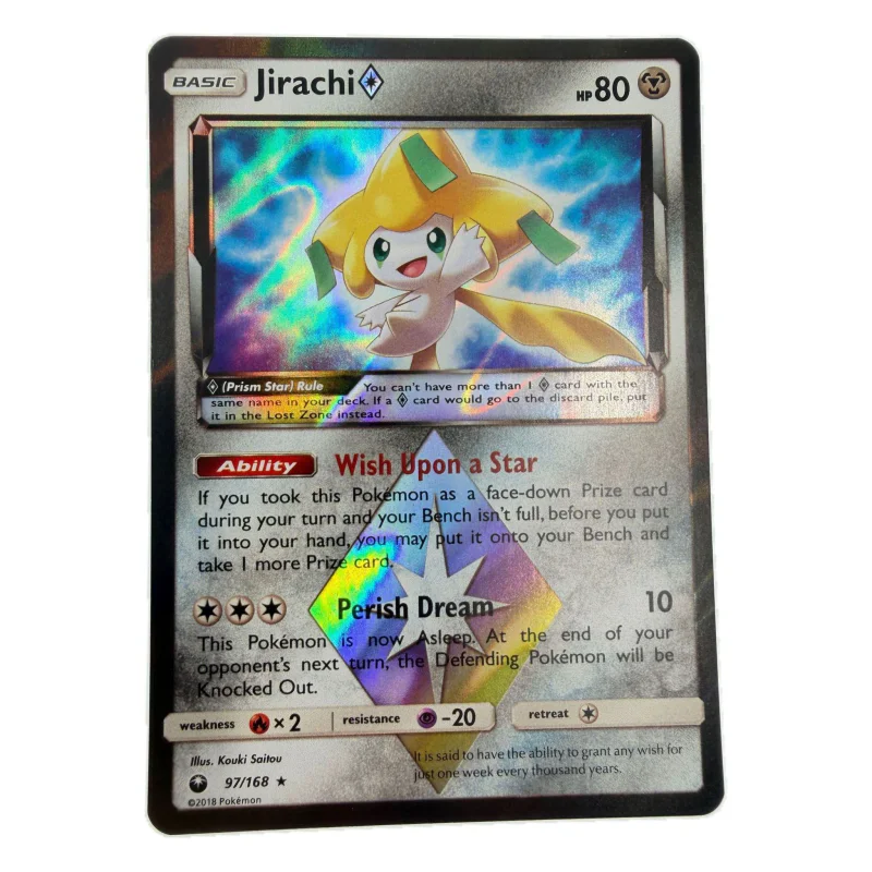 Pokemon Jirachi Prism Star — Celestial Storm 97/168 (Pokemon Kaarten) Losse kaart — origineel kopen bij Gameshop Enter