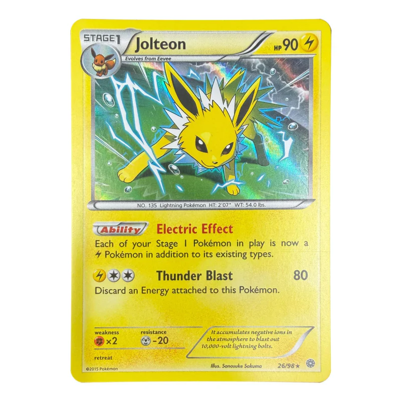 Pokemon Jolteon Holo — Ancient Origins 26/98 (Pokemon Kaarten) Losse kaart — origineel kopen bij Gameshop Enter