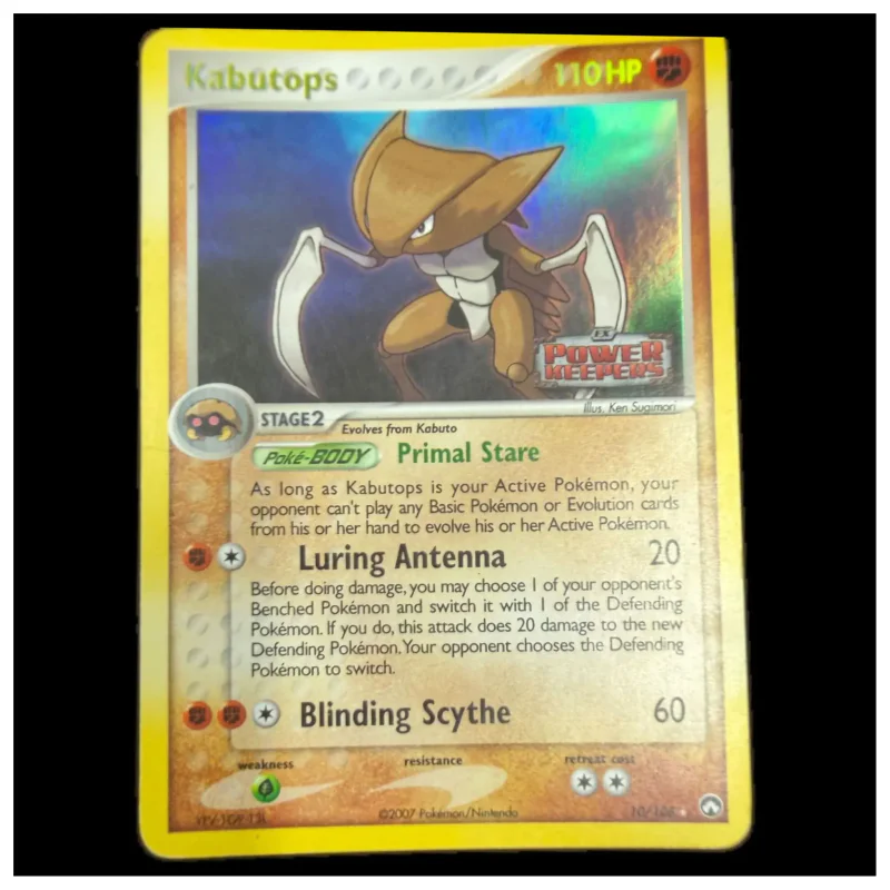 Pokemon Kabutops Reverse Holo (Stamped) — EX Power Keepers 10/108 (Pokemon Kaarten) Losse kaart — origineel kopen bij Gameshop Enter