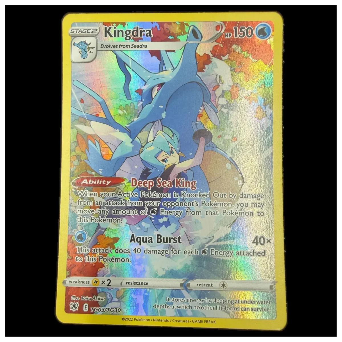 Pokemon Kingdra — Astral Radiance Trainer Gallery TG03/TG30 (Pokemon Kaarten) — Einzelkarte