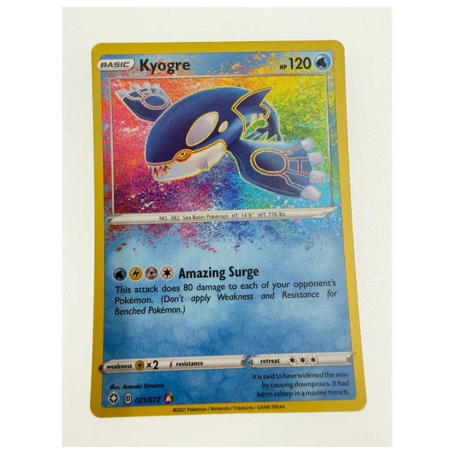 Pokemon Kyogre — Shining Fates 021/072 — Pokemon Kaarten