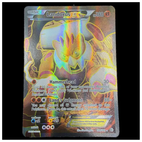 Pokemon Landorus EX Full Art — Boundaries Crossed 144/149 — Pokémon-Karten