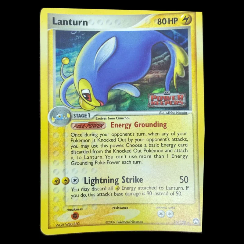 Pokemon Lanturn Reverse Holo (Stamped) — EX Power Keepers 15/108 (Pokemon Kaarten) Losse kaart — origineel kopen bij Gameshop Enter