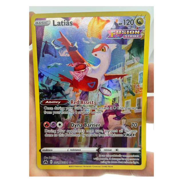 Pokemon Latias — Crown Zenith Galarian Gallery GG20/GG70 — Pokemon Kaarten