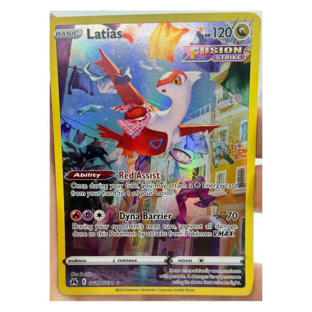 Pokemon Latias — Crown Zenith Galarian Gallery GG20/GG70 — Pokemon Kaarten
