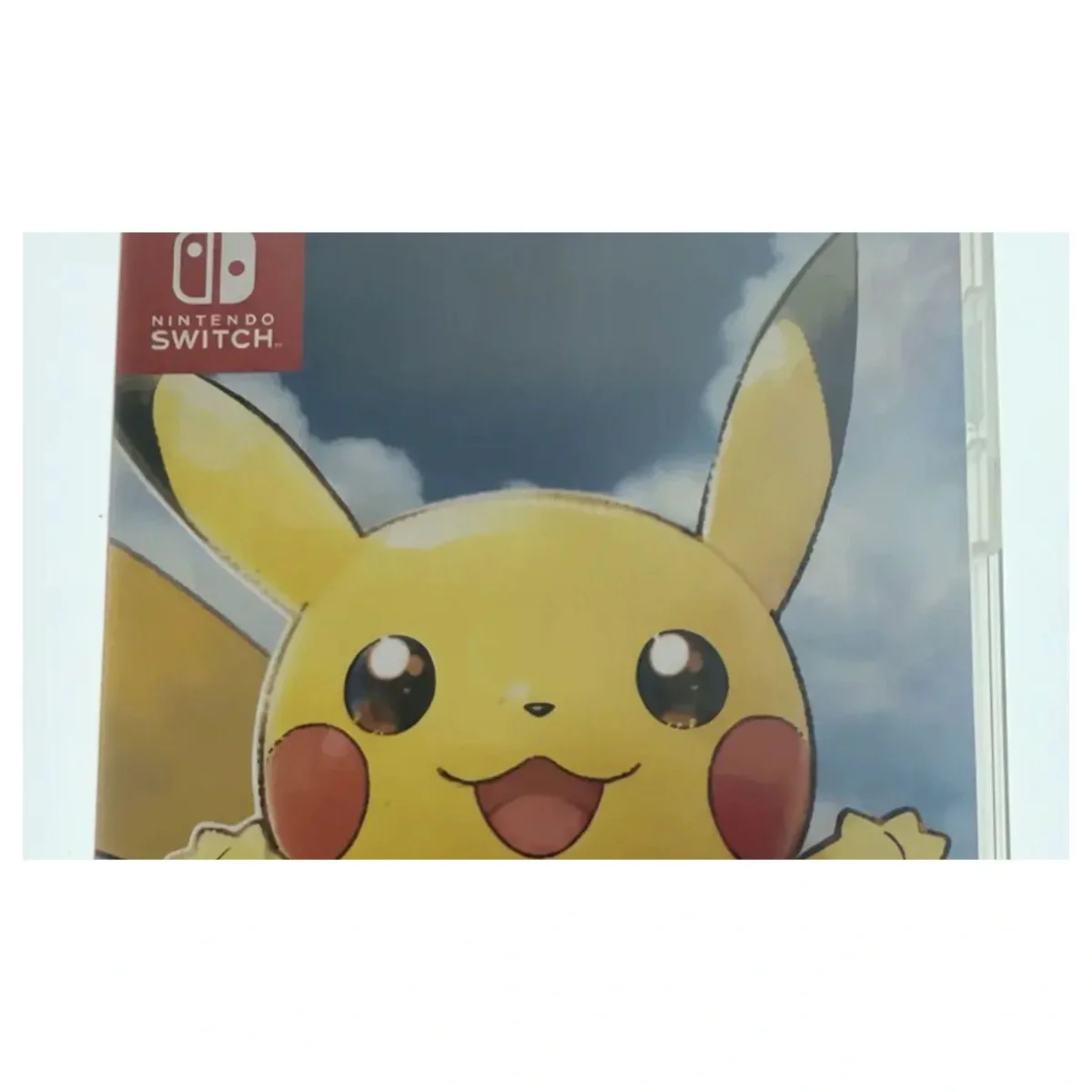 Pokemon Let's Go Pikachu Nintendo Switch Detail — Game in doos