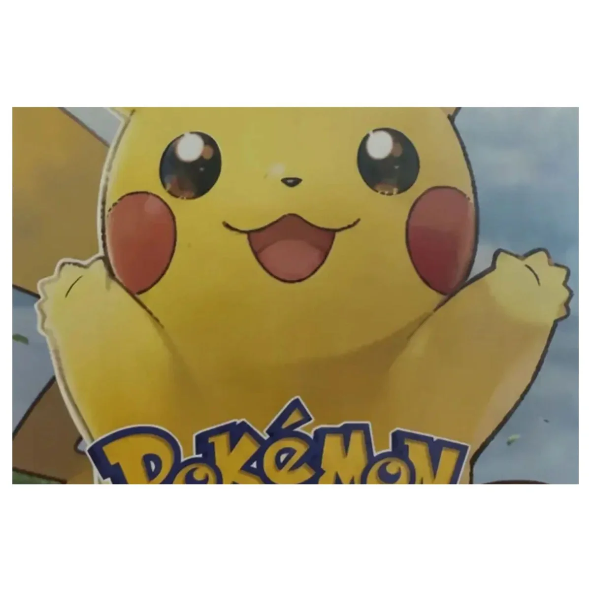 Pokemon Let's Go Pikachu Nintendo Switch Label — Game in doos
