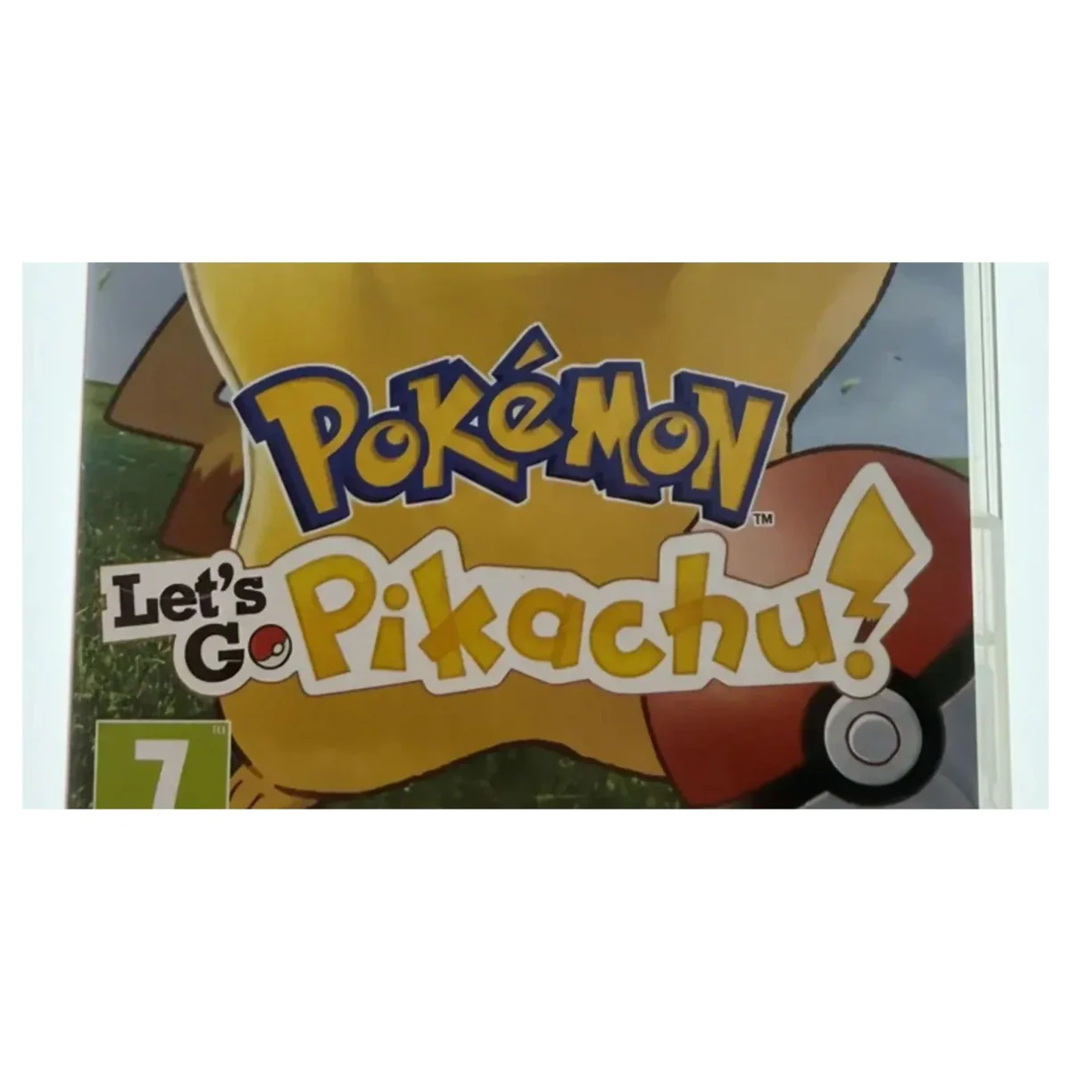 Pokemon Let's Go Pikachu Nintendo Switch Binnenkant — Game in doos
