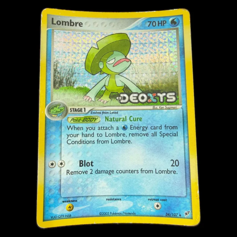 Pokemon Lombre Reverse Holo (Stamped) — EX Deoxys 34/107 (Pokemon Kaarten) Losse kaart — origineel kopen bij Gameshop Enter
