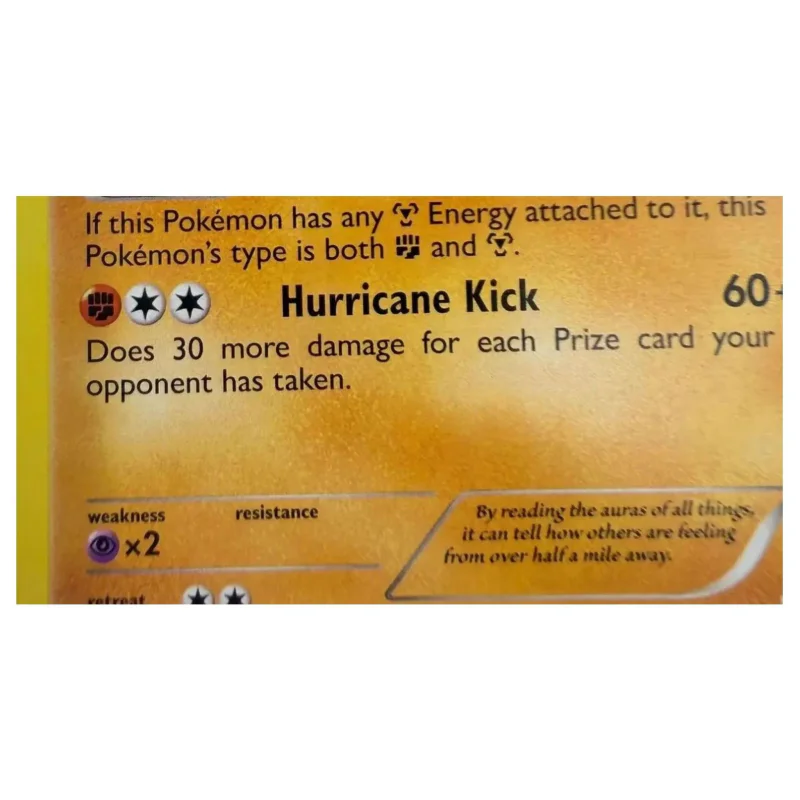 Pokemon Lucario Holo — Plasma Storm 78/135 (Pokemon Kaarten) — Detailfoto 3