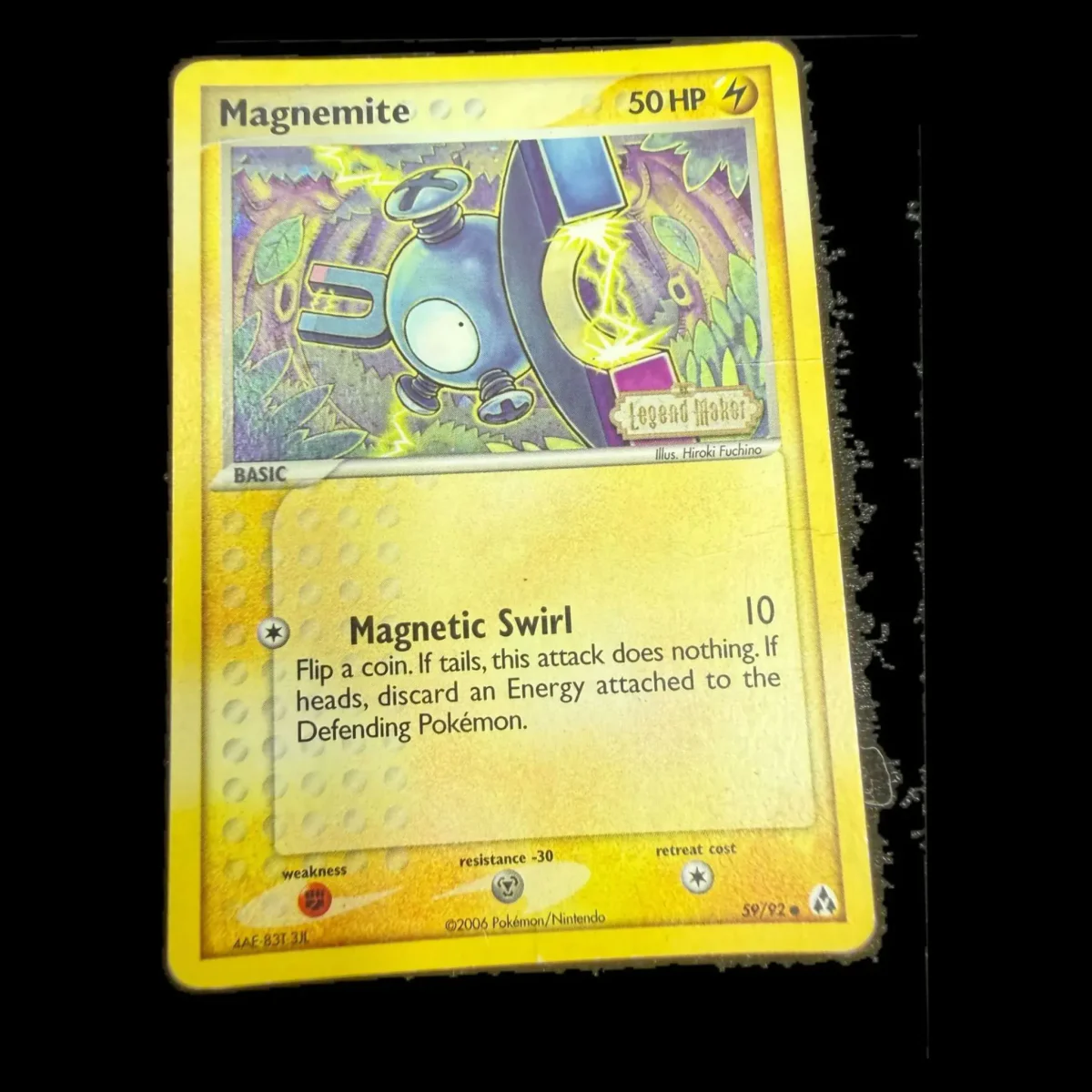 Pokemon Magnemite Reverse Holo (Stamped) — EX Legend Maker 59/92 (Pokemon Kaarten) — Μεμονωμένη κάρτα