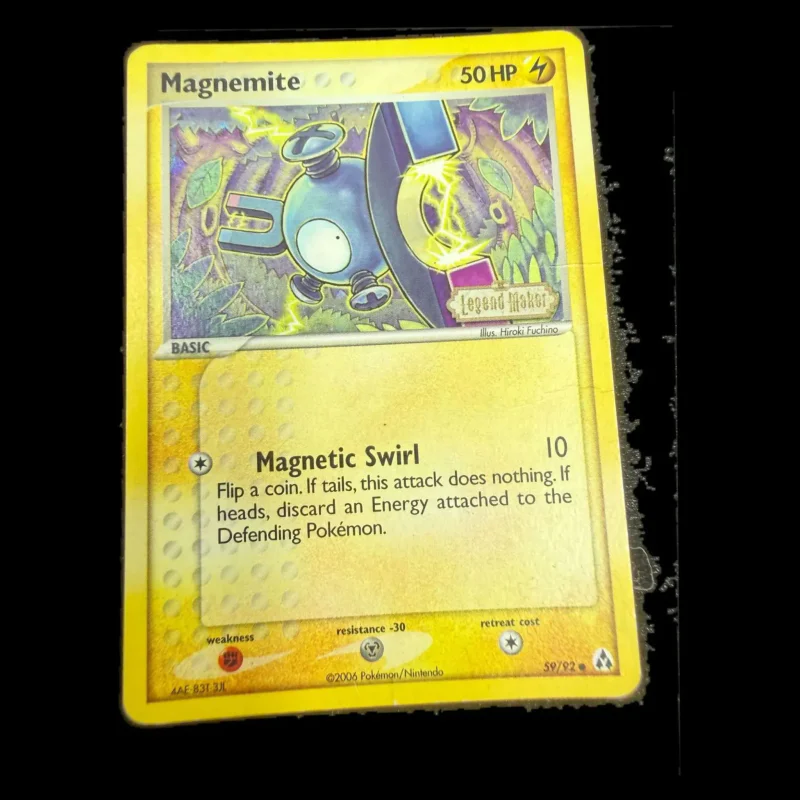 Pokemon Magnemite Reverse Holo (Stamped) — EX Legend Maker 59/92 (Pokemon Kaarten) Losse kaart — origineel kopen bij Gameshop Enter