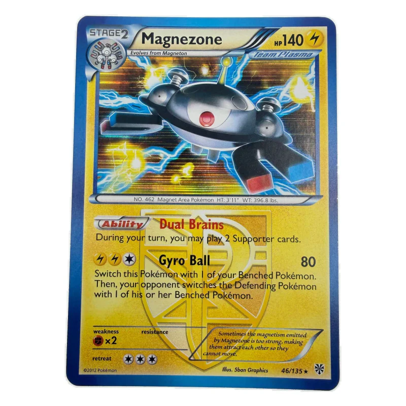 Pokemon Magnezone Holo (Team Plasma) — Plasma Storm 46/135 (Pokemon Kaarten) Losse kaart — origineel kopen bij Gameshop Enter