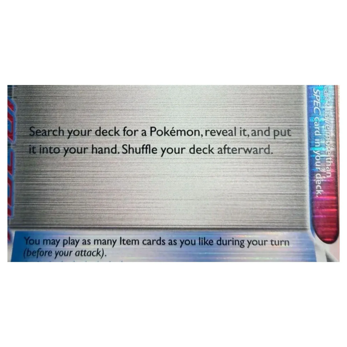 Pokemon Master Ball (Ace Spec) — Plasma Blast 94/101 (Pokemon Kaarten) — foto de detalle 3