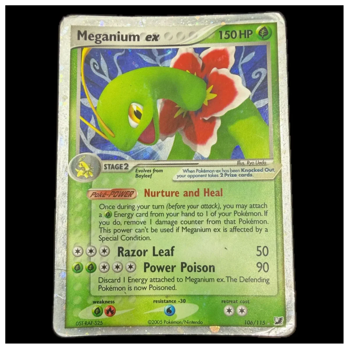 Pokemon Meganium ex — EX Unseen Forces 106/115 (Pokemon Kaarten) — Einzelkarte