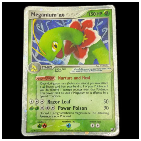 Pokemon Meganium ex — EX Unseen Forces 106/115 — Pokémon-Karten