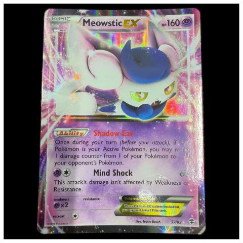 Pokemon Meowstic EX — Generations 37/83 — Pokémon-Karten