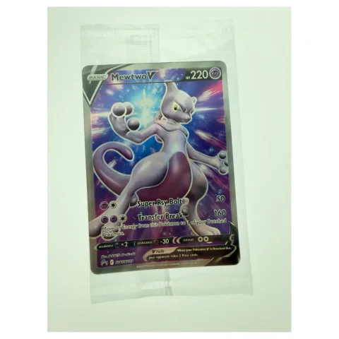 Pokemon Mewtwo V — SWSH229 (Promo) (Pokemon Kaarten) — Losse kaart, Near Mint staat — origineel tweedehands kopen bij Gameshop Enter