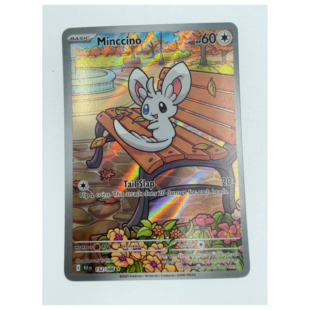 Pokemon Minccino — Black Bolt 152/086 — Pokemon Kaarten