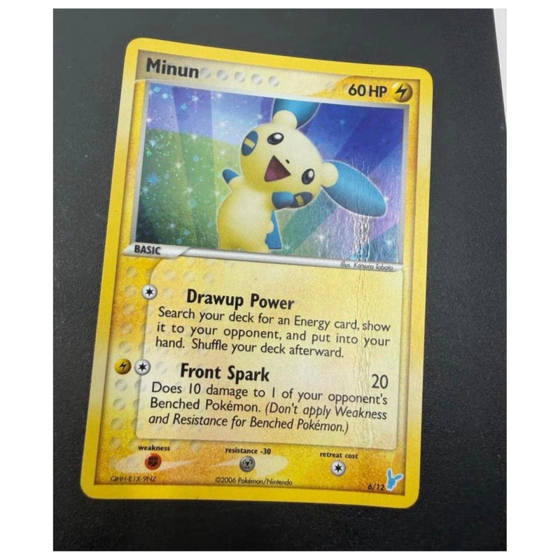 Pokemon Minun — EX Trainer Kit 2 6/12 (Holo) — Pokemon Kaarten