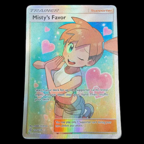 Pokemon Misty's Favor Full Art — Unified Minds 235/236 — Pokémon-Karten