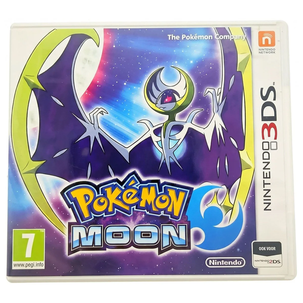 Pokemon Moon Nintendo 3DS Voorkant — Game in doos