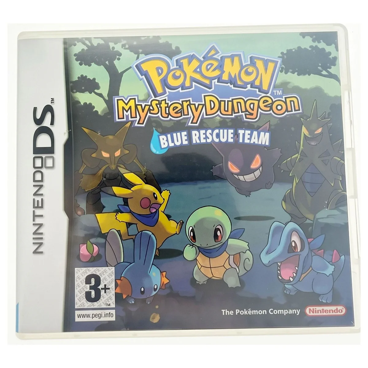 Pokemon Mystery Dungeon: Blue Rescue Team Nintendo DS Voorkant — Losse cartridge