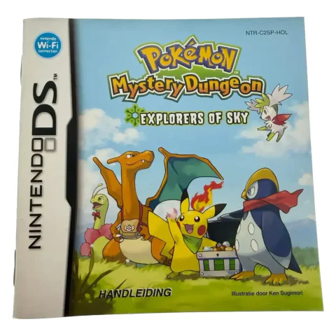 Pokemon Mystery Dungeon: Explorers of Sky — originele handleiding (Nintendo DS) — Alleen handleiding, Goede staat — origineel tweedehands kopen bij Gameshop Enter