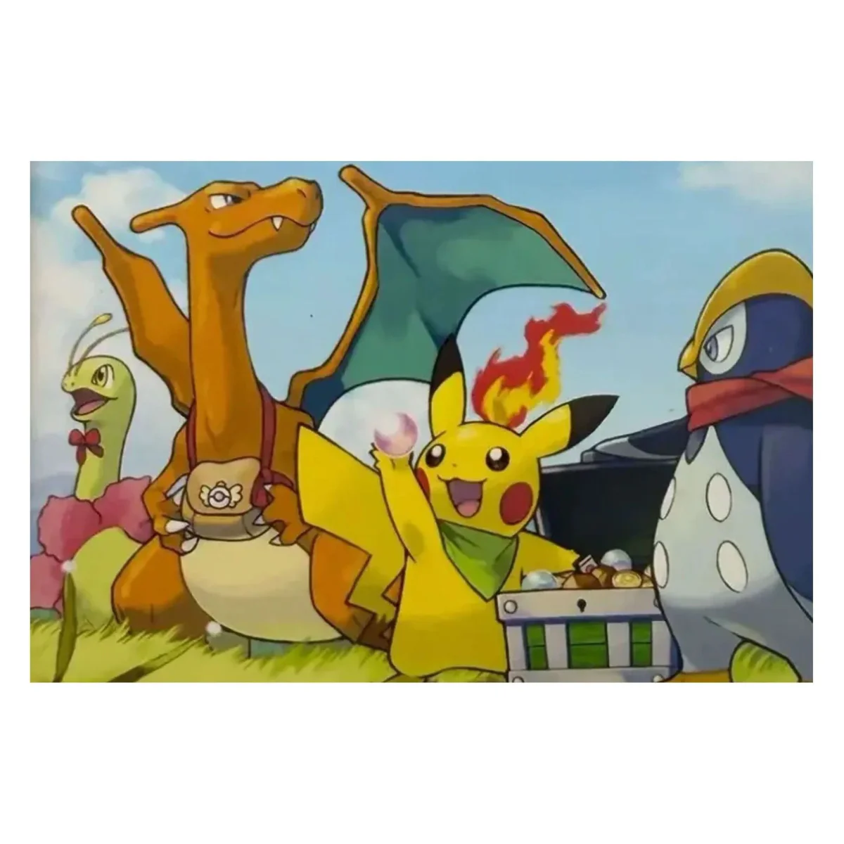 Pokemon Mystery Dungeon: Explorers of Sky — original manual (Nintendo DS) — detail photo 2
