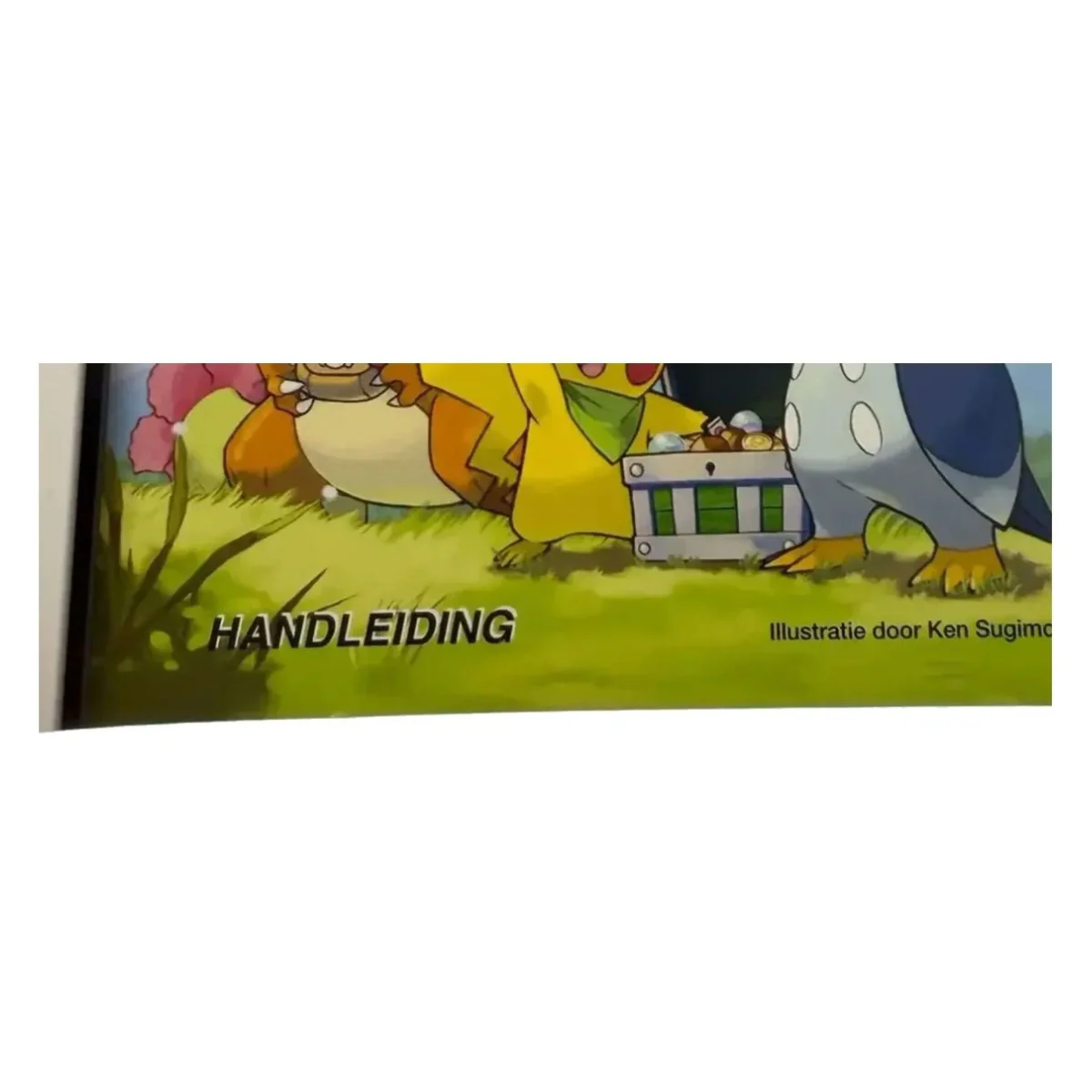 Pokemon Mystery Dungeon: Explorers of Sky — original manual (Nintendo DS) — detail photo 3