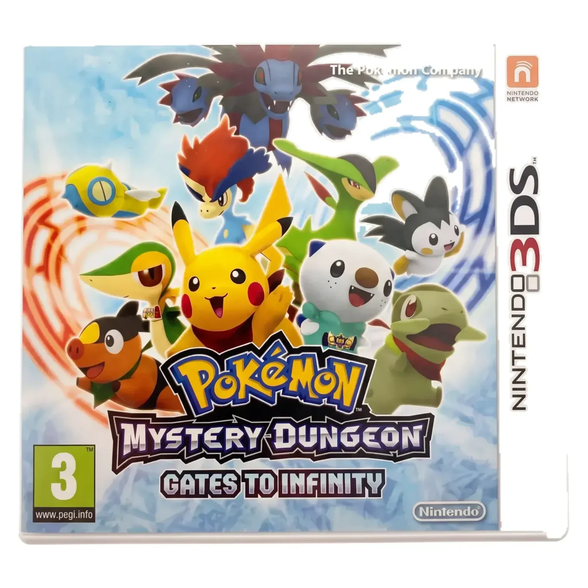 Pokemon Mystery Dungeon: Gates to Infinity Nintendo 3DS Voorkant — Game in doos
