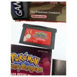 Pokemon Mystery Dungeon: Red Rescue Team Game Boy Advance Label — Game in doos