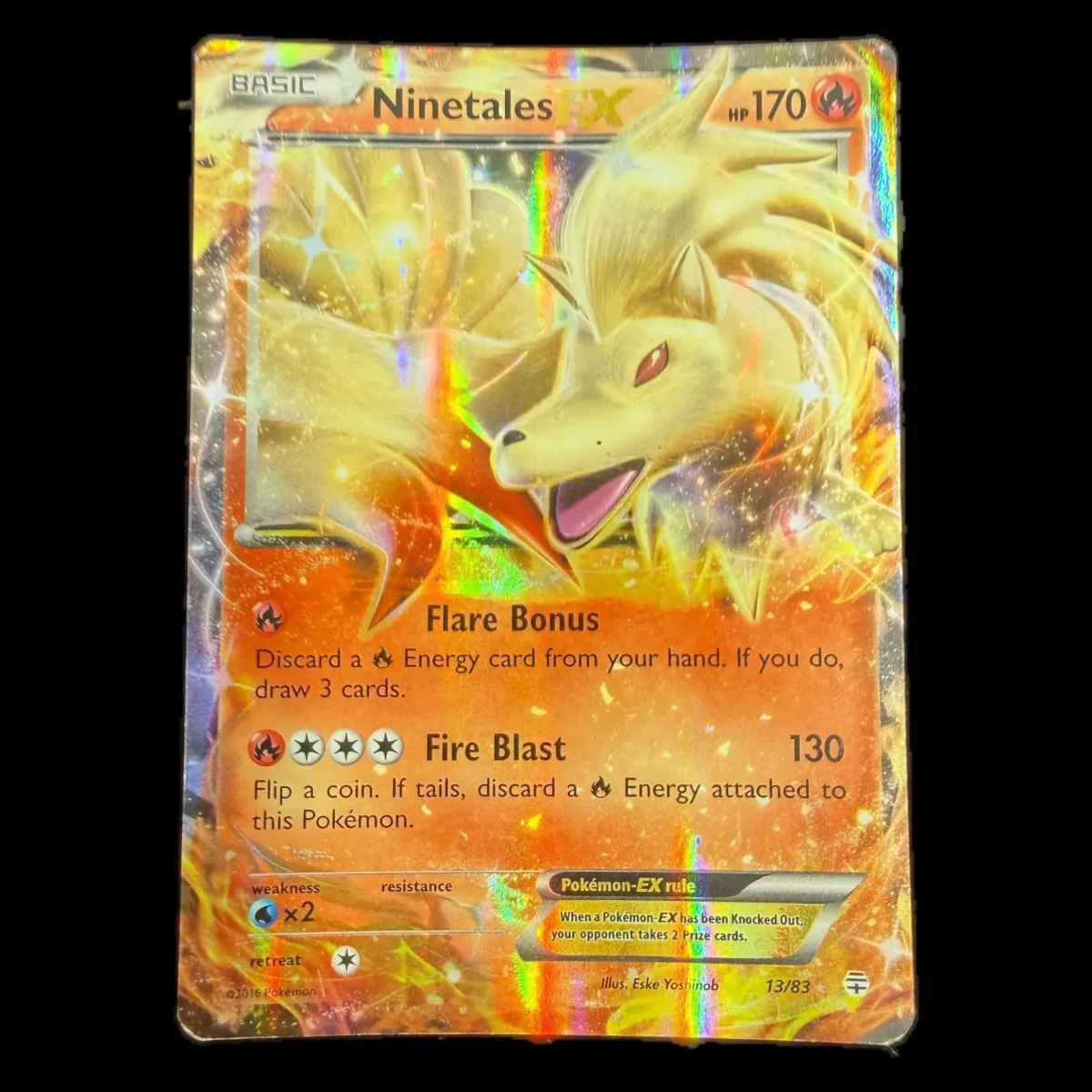 Pokemon Ninetales EX — Generations 13/83 (Pokemon Kaarten) — Einzelkarte