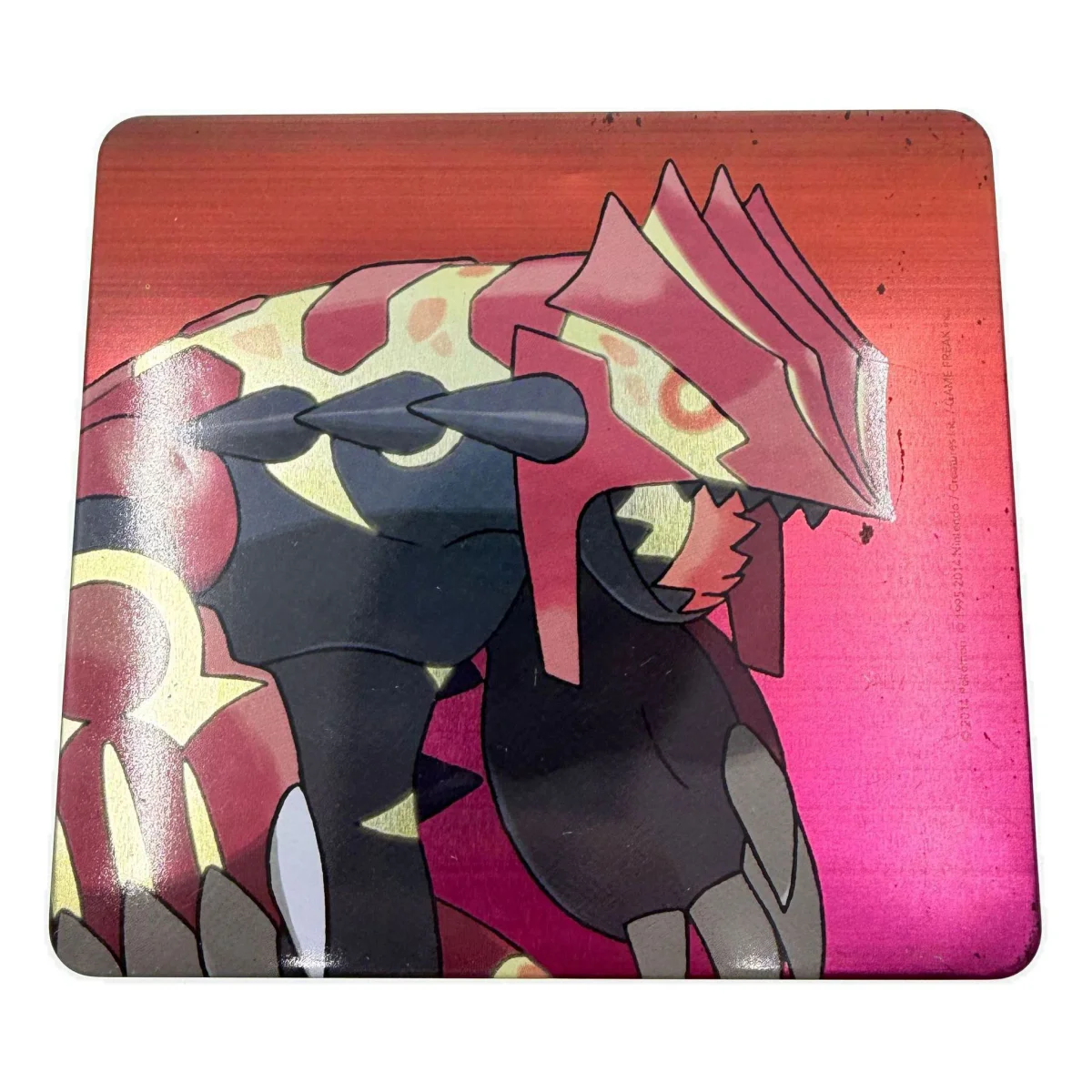 Pokemon Omega Ruby — Steelbook (zonder spel) (Nintendo 3DS) — задна страна