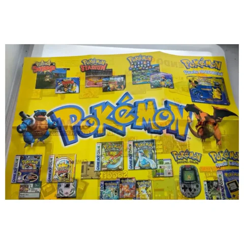 Pokemon — originele promo-poster (GB/GBC/N64) (Game Boy / Color) — Los accessoire, Goed staat — origineel tweedehands kopen bij Gameshop Enter