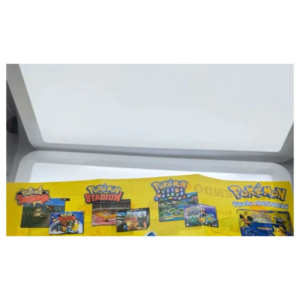 Pokemon — originele promo-poster (GB/GBC/N64) Game Boy / Color Detail — Los accessoire