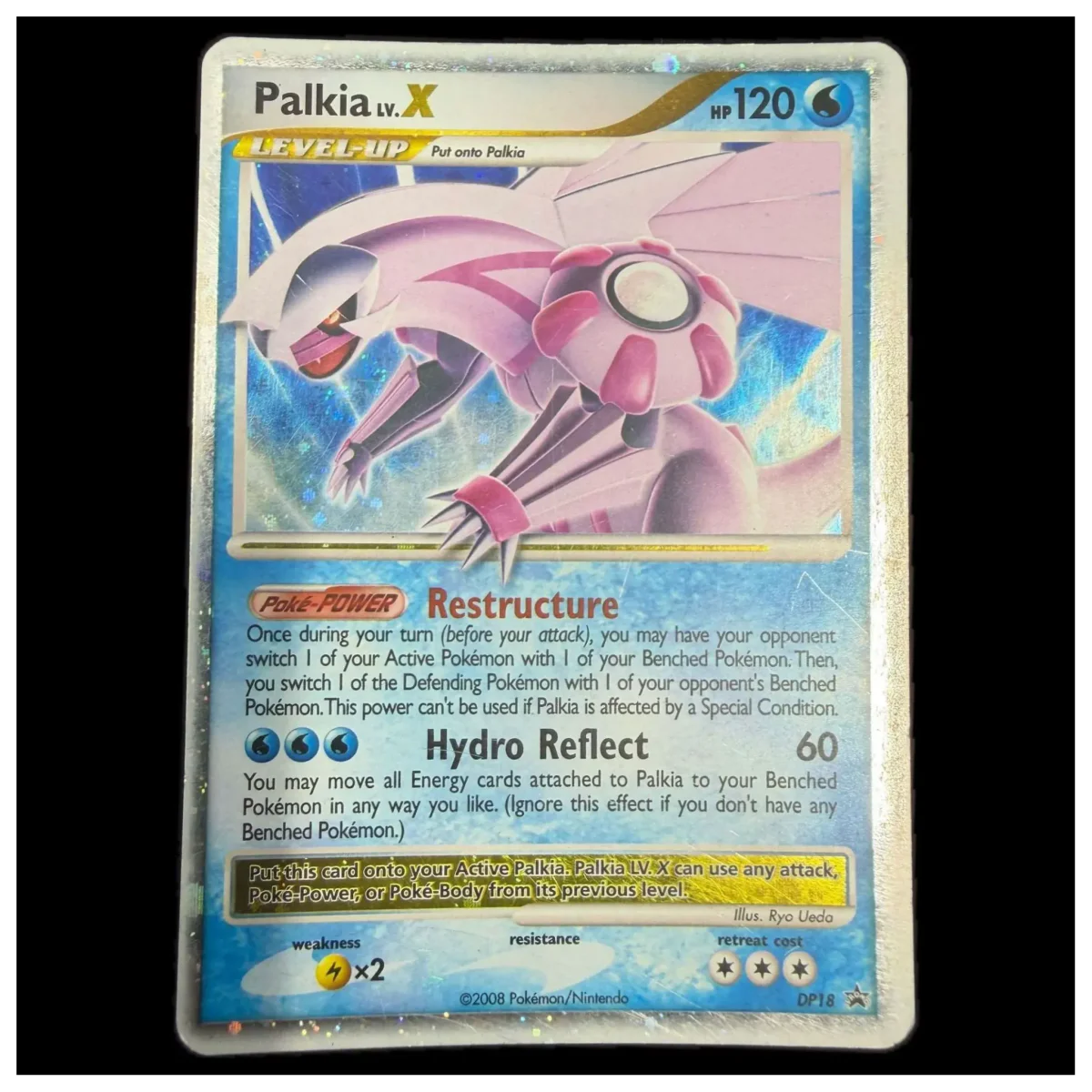 Pokemon Palkia LV.X — DP Black Star Promo DP18 (Pokemon Kaarten) — Detailfoto 1