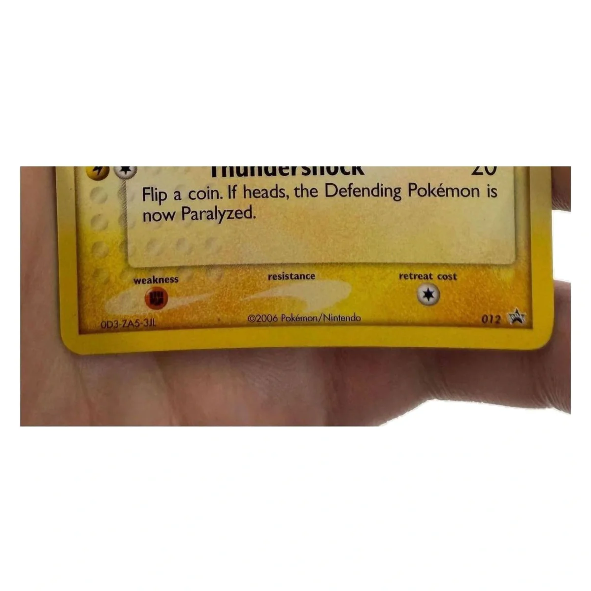 Pokemon Pikachu 10th Anniversary — Nintendo Black Star Promo 012 (Pokemon Kaarten) — zdjęcie szczegółowe 3